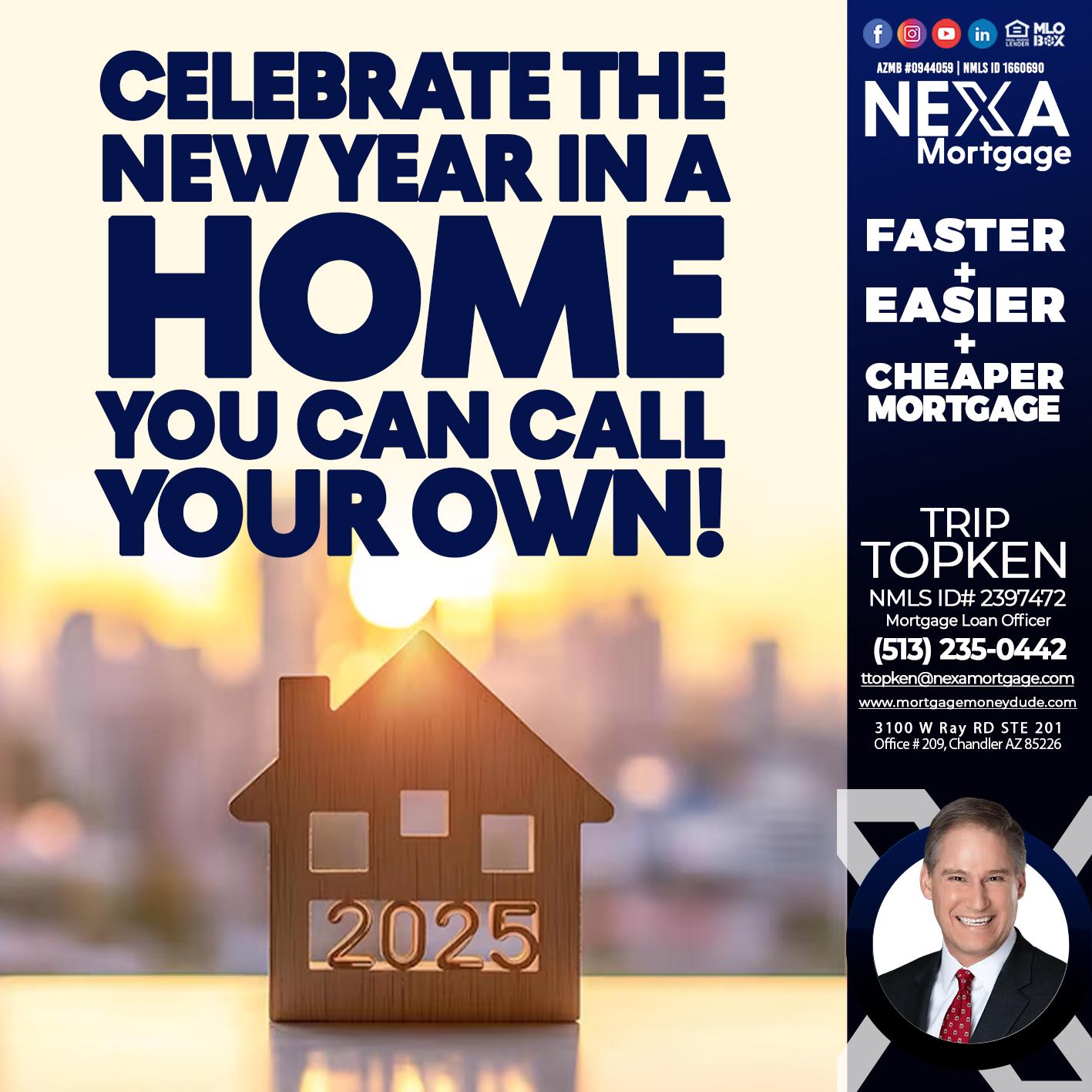 CELEBRATE THE NEW YEAR - Trip Topken -Mortgage Loan Officer