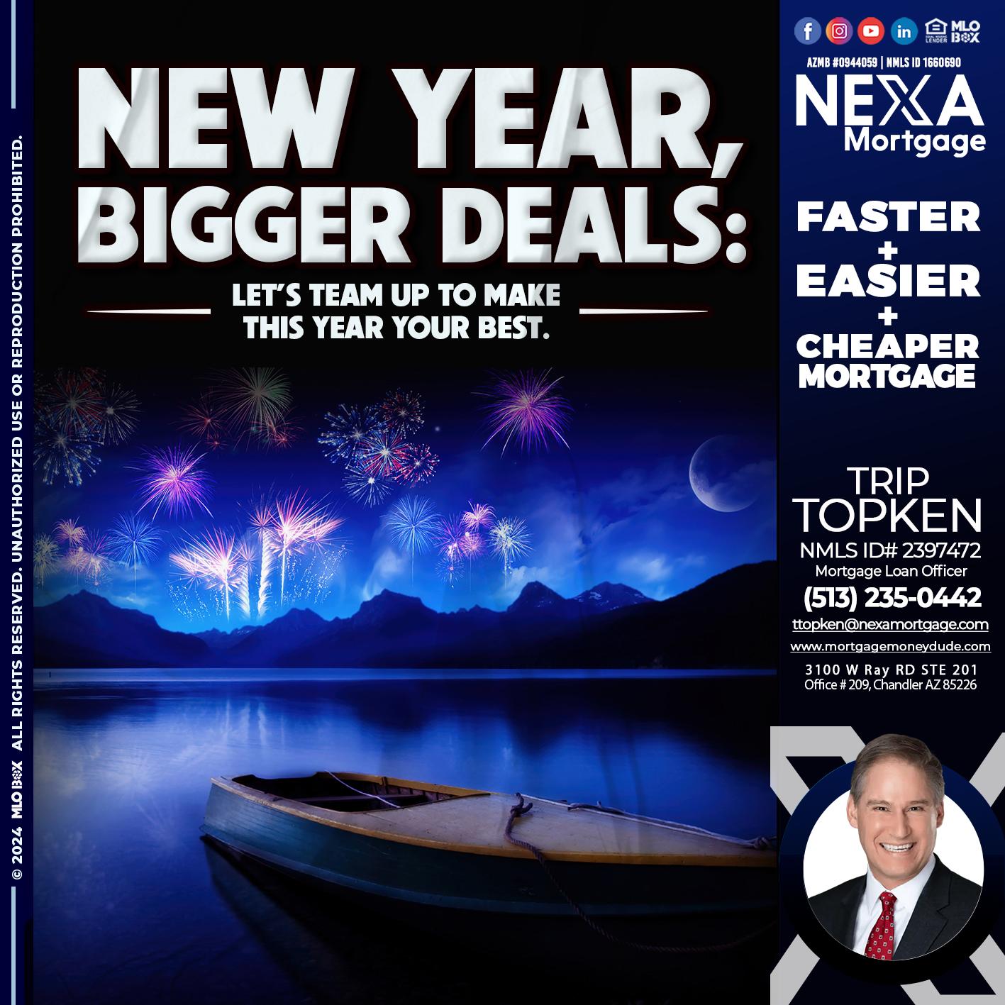 NEW YEAR - Trip Topken -Mortgage Loan Officer