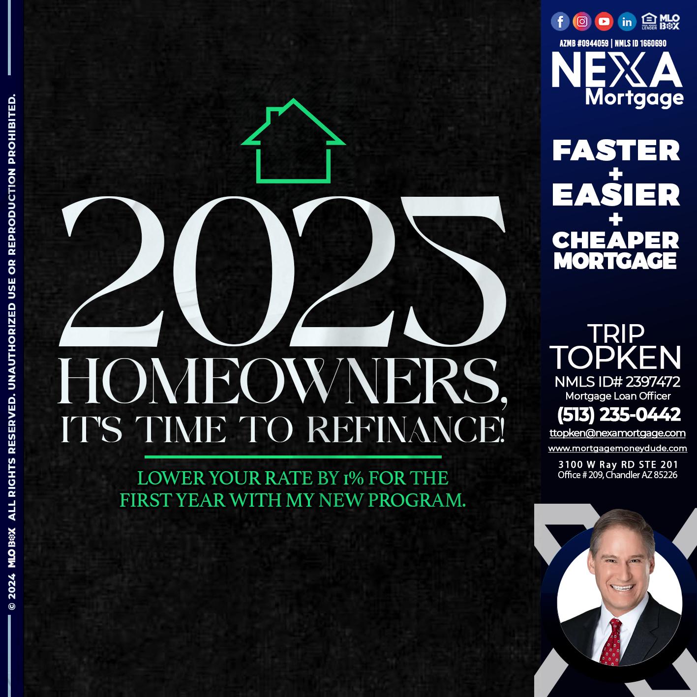2025 HOMEOWNERSHIP - Trip Topken -Mortgage Loan Officer