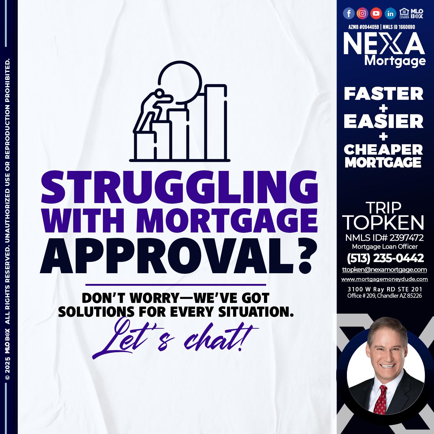 STRUGLING - Trip Topken -Mortgage Loan Officer