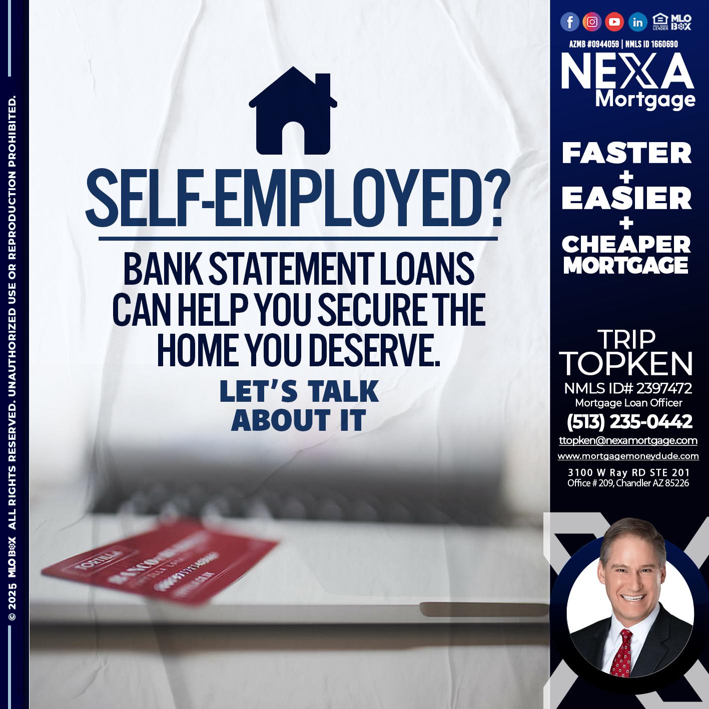 LET´S TALK ABOUT IT - Trip Topken -Mortgage Loan Officer