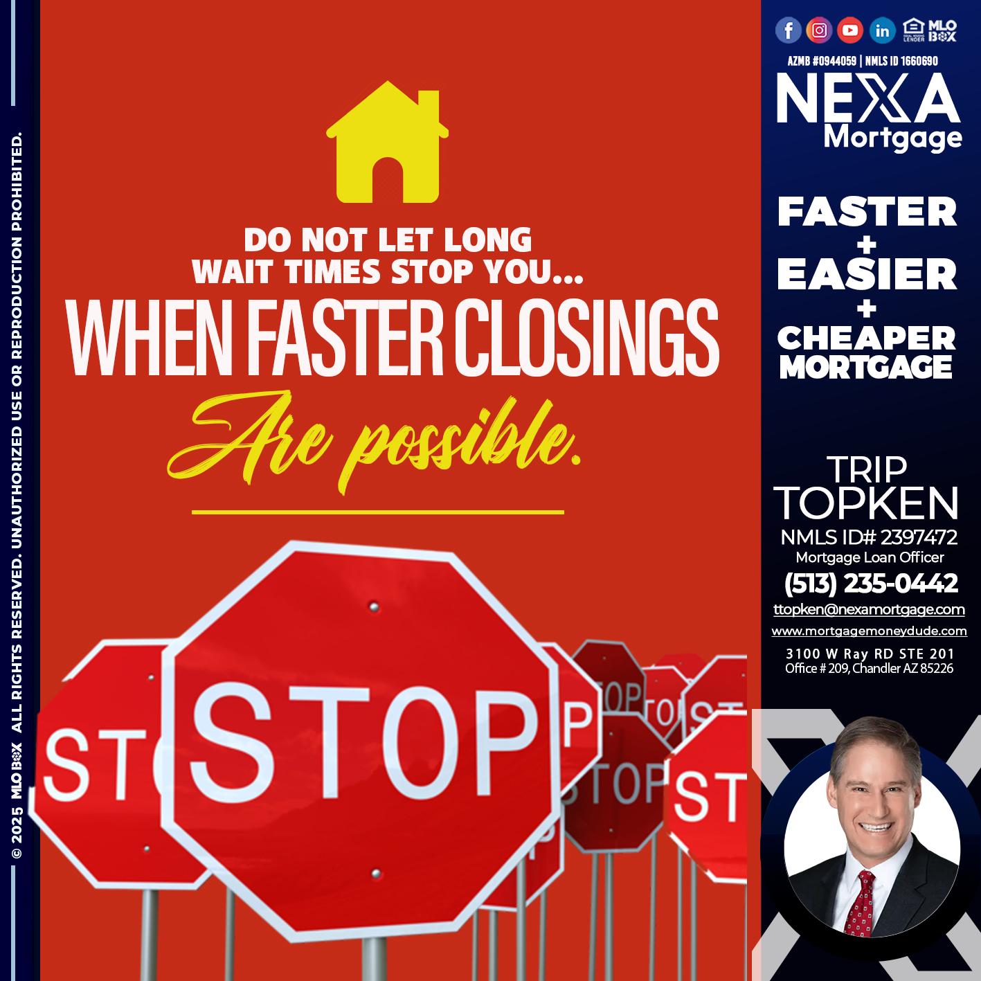 DO NOT LET - Trip Topken -Mortgage Loan Officer