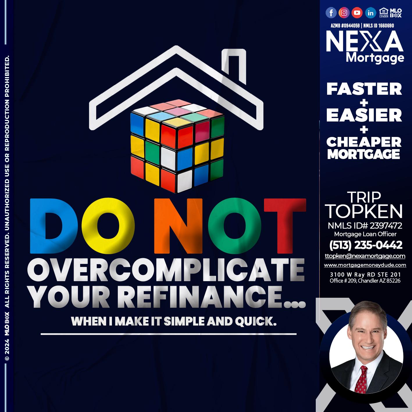DO NOT - Trip Topken -Mortgage Loan Officer