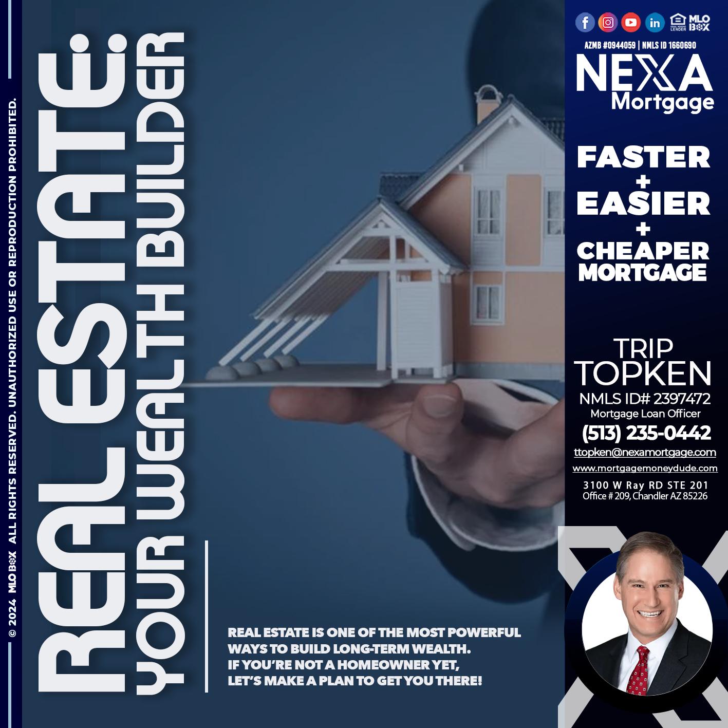 REAL ESTATE FIXED - Trip Topken -Mortgage Loan Officer