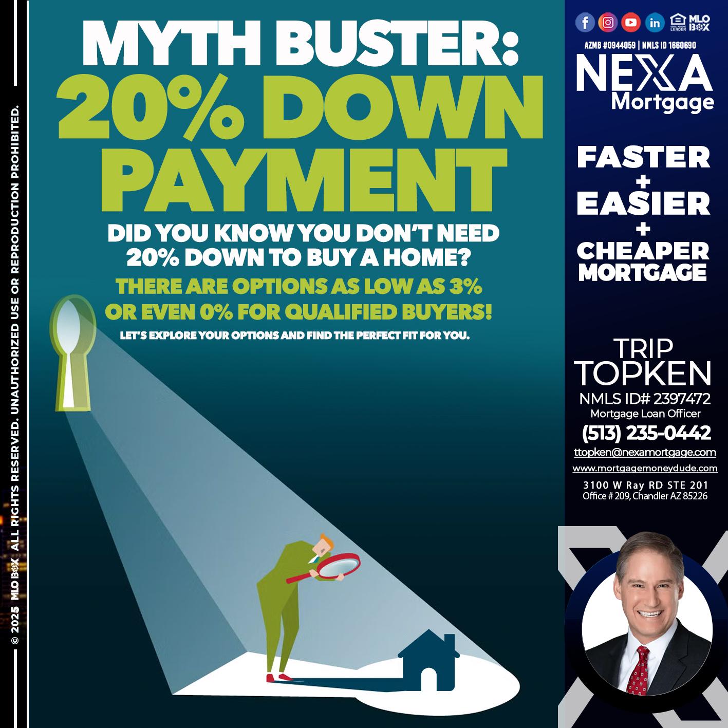 myth buster - Trip Topken -Mortgage Loan Officer