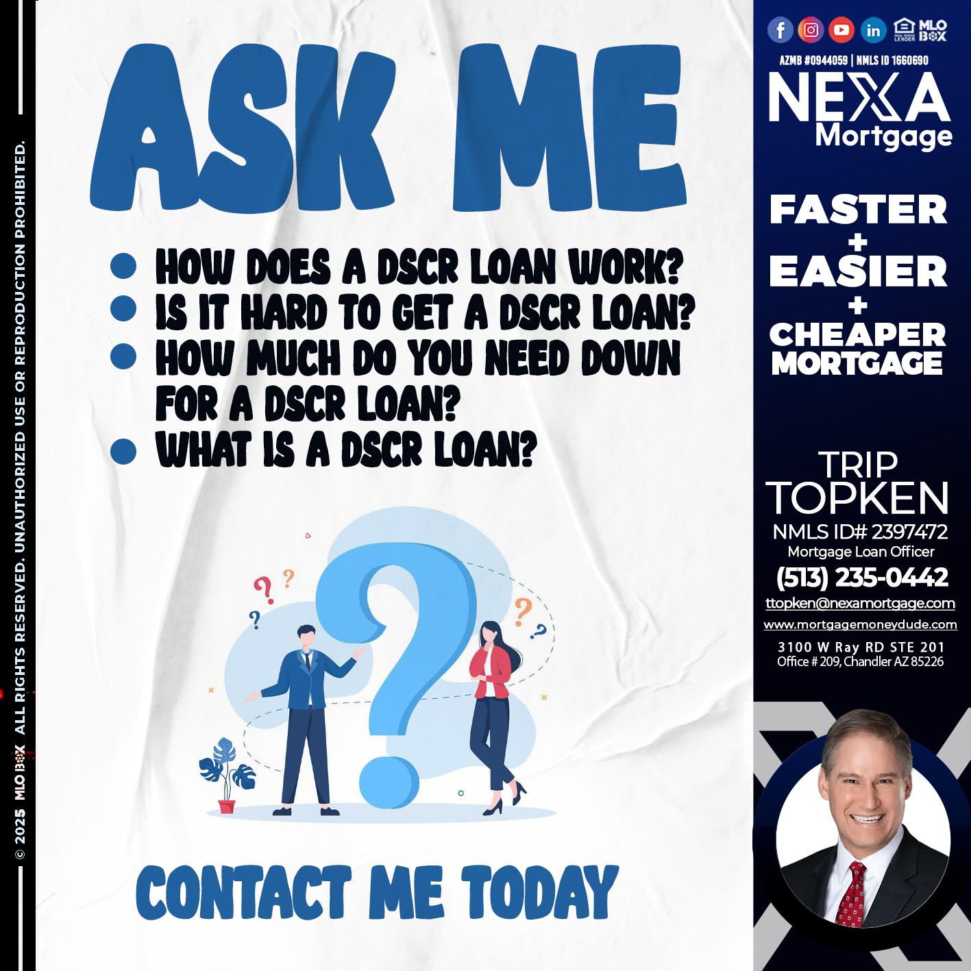ASK ME - Trip Topken -Mortgage Loan Officer