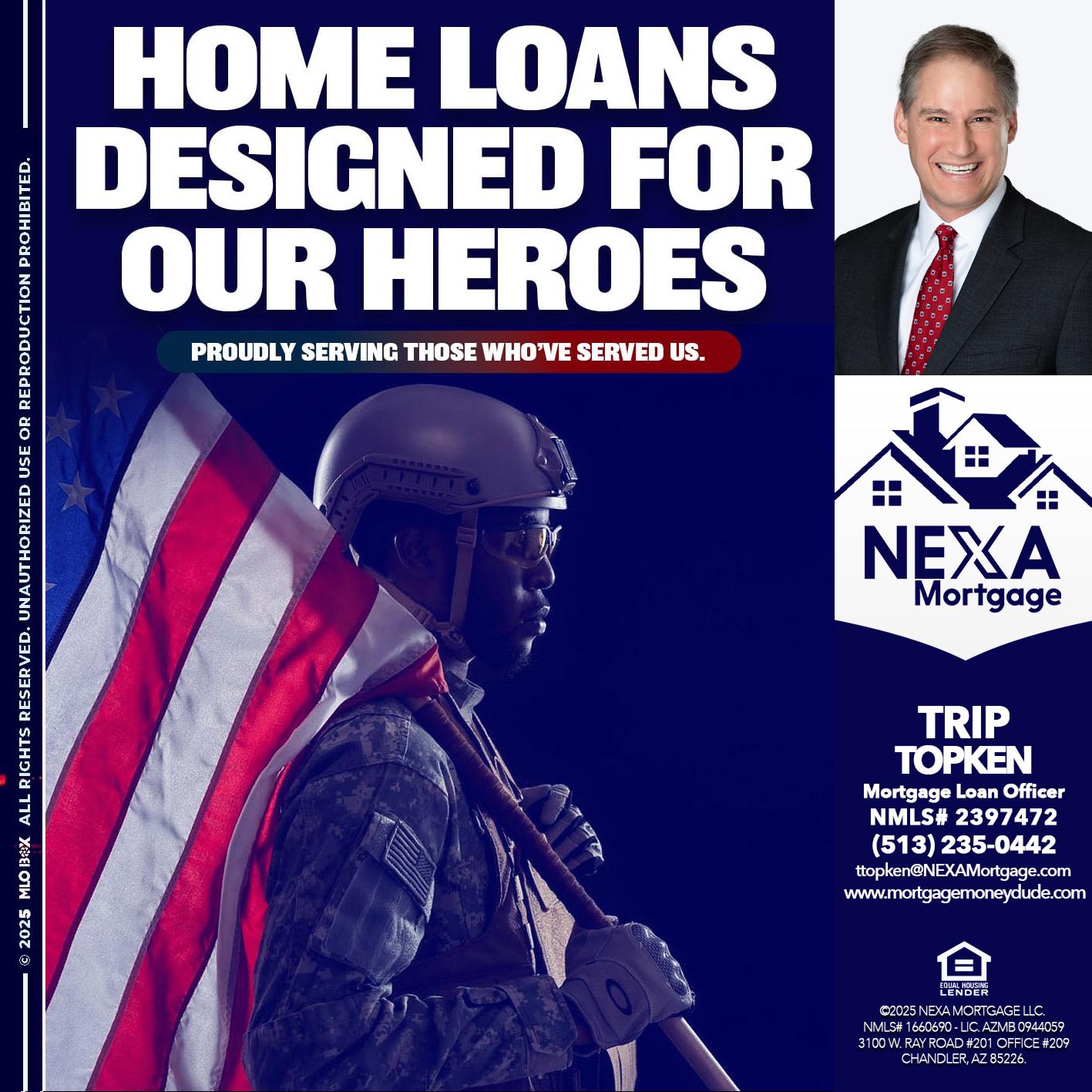 home loans - Trip Topken -Mortgage Loan Officer