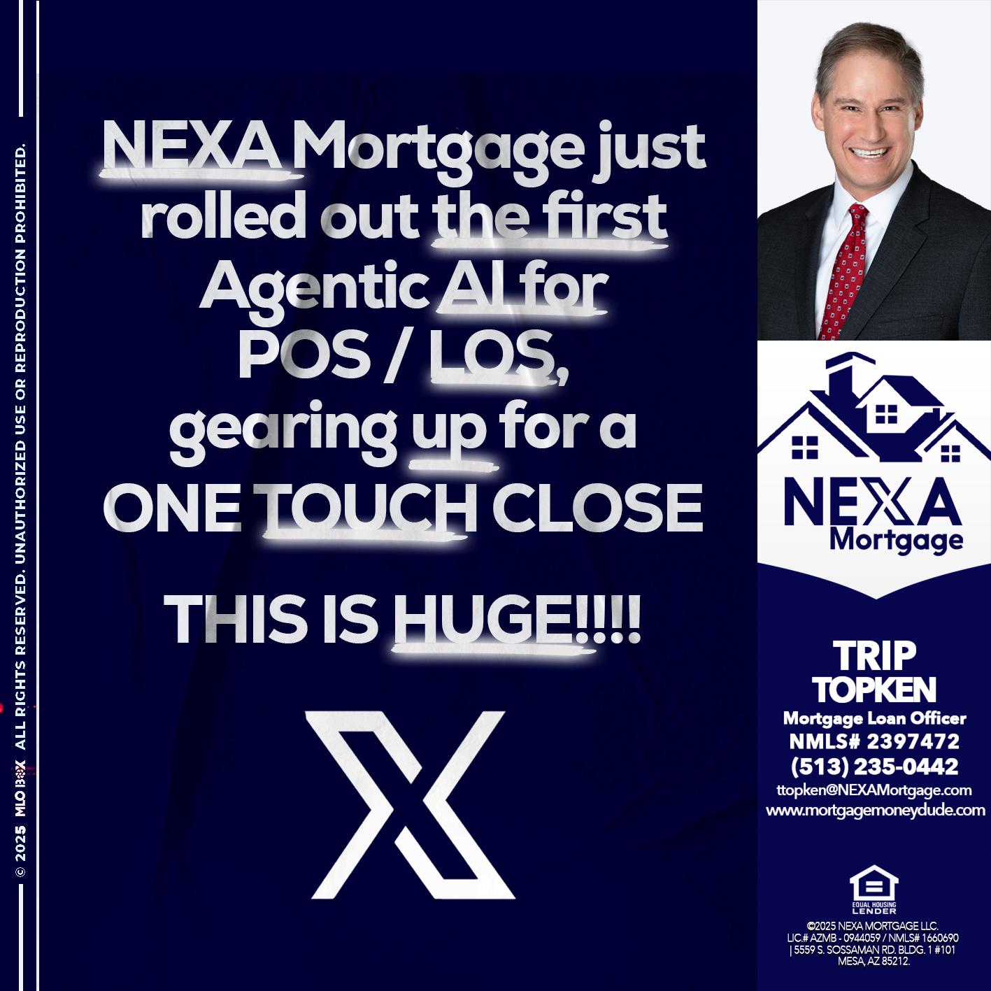 NEXA MORTGAGE - Trip Topken -Mortgage Loan Officer