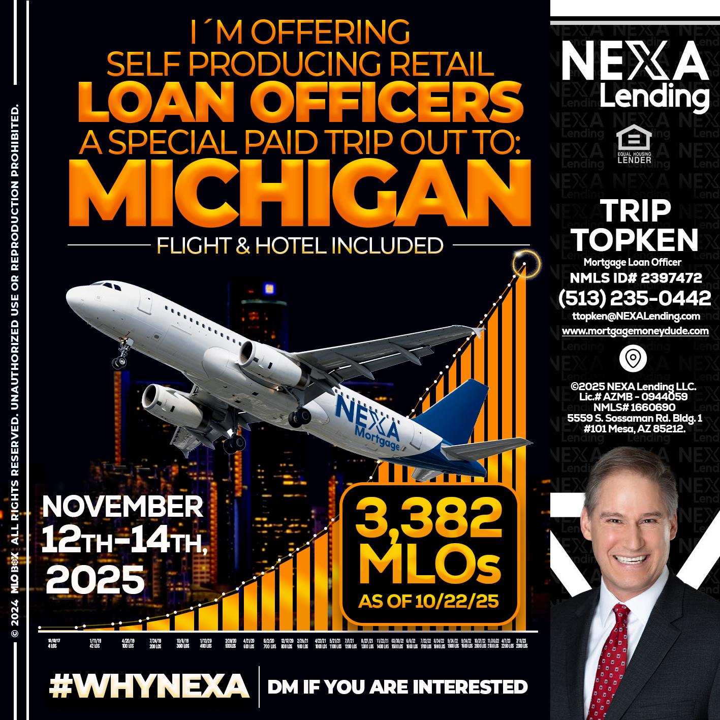 michigan trip - Trip Topken -Mortgage Loan Officer