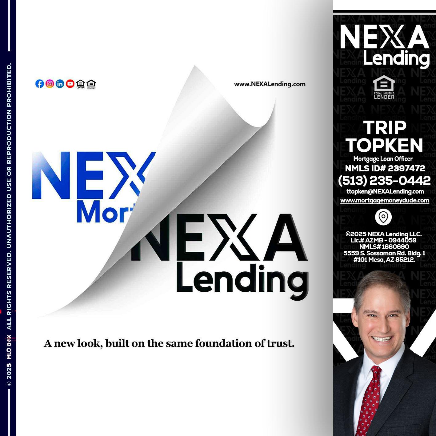 NEXA LENDING - Trip Topken -Mortgage Loan Officer