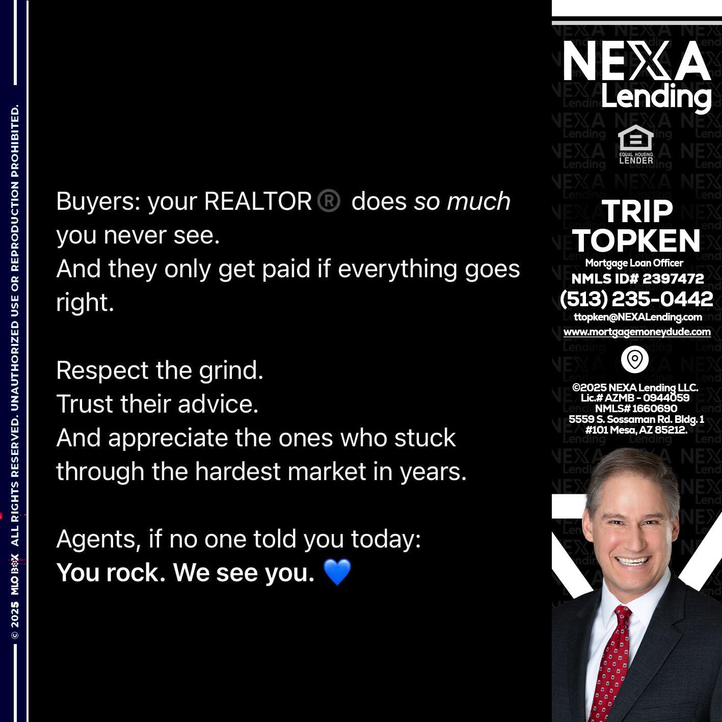 BUYERS - Trip Topken -Mortgage Loan Officer
