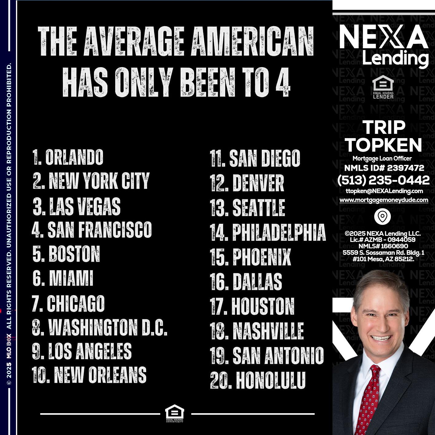 THE AVERAGE AMERICAN - Trip Topken -Mortgage Loan Officer