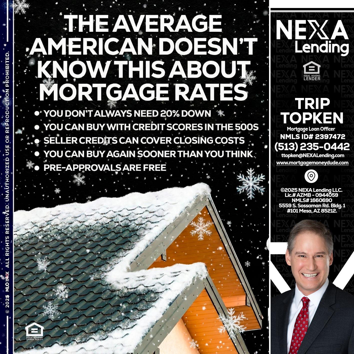 THE AVERAGE - Trip Topken -Mortgage Loan Officer