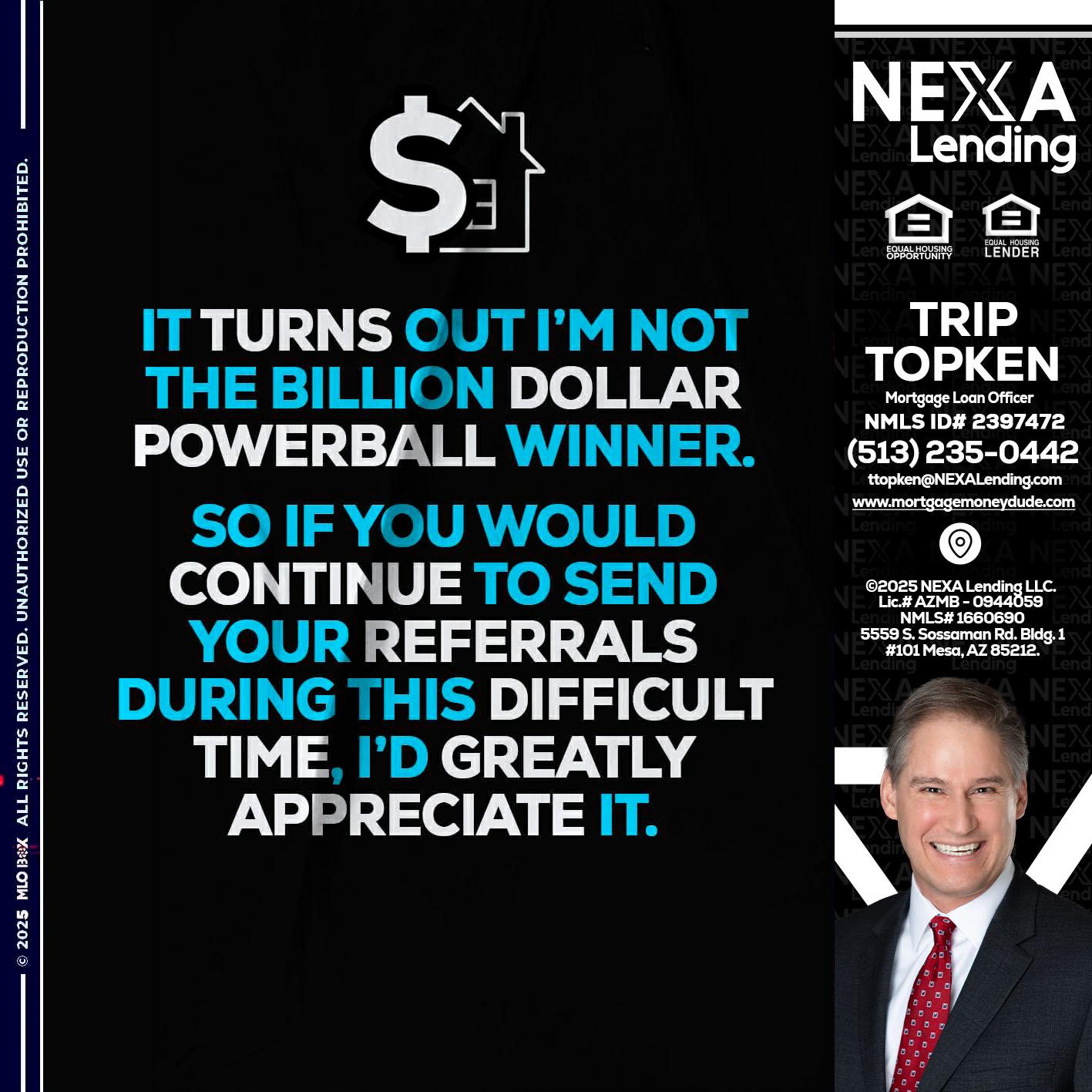 IT TURNS - Trip Topken -Mortgage Loan Officer