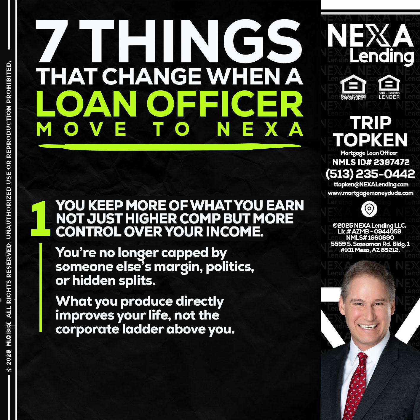 7 THINGS (1) - Trip Topken -Mortgage Loan Officer