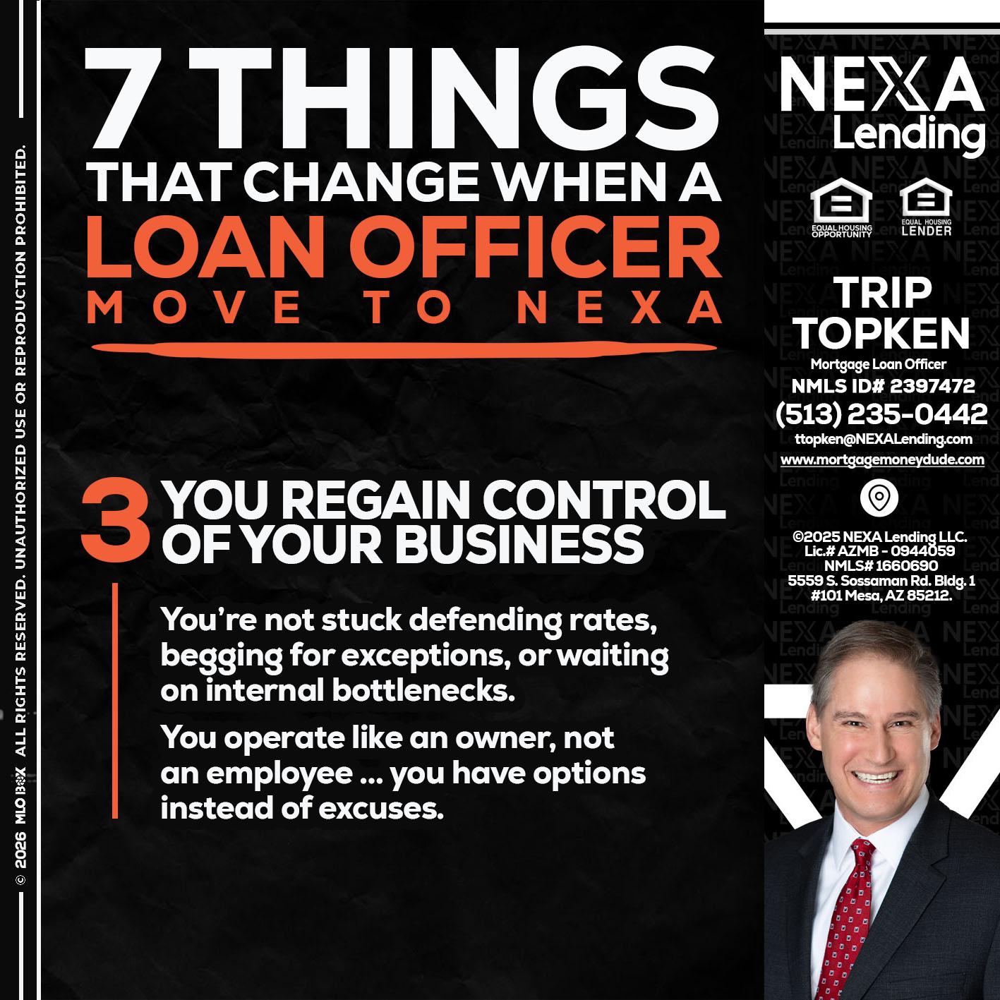 7 things (3) - Trip Topken -Mortgage Loan Officer