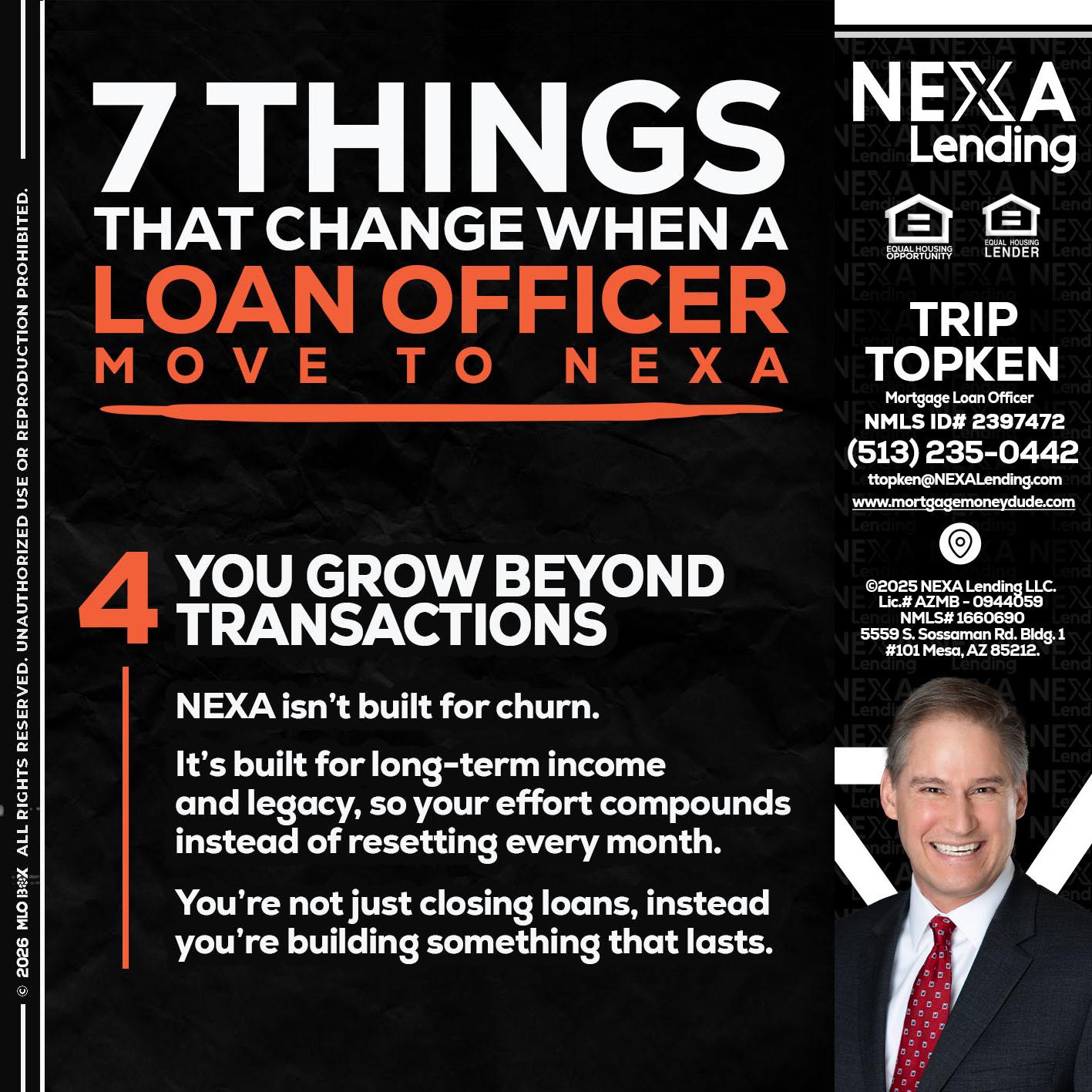 7 THINGS (4) - Trip Topken -Mortgage Loan Officer