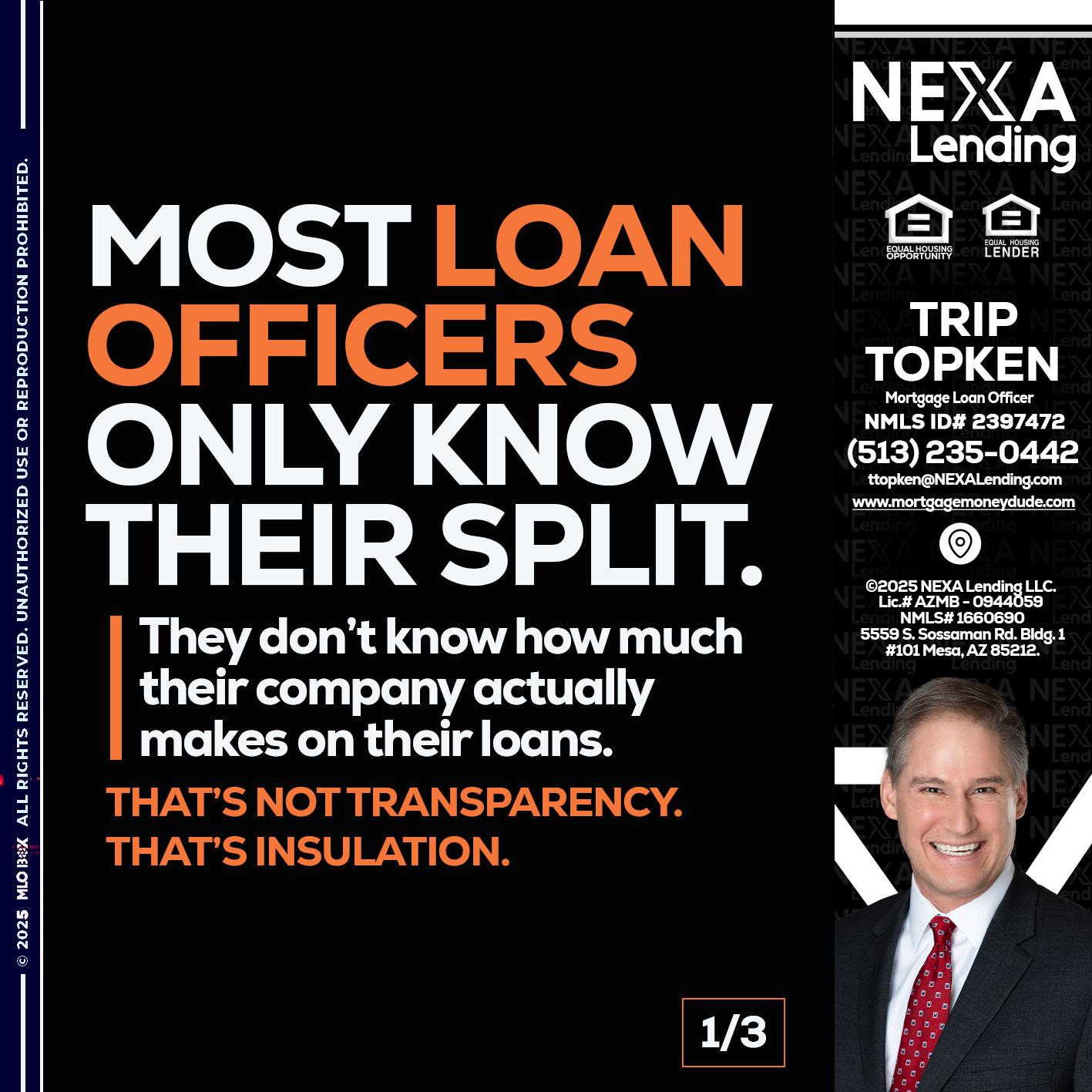 1 OF 3 - Trip Topken -Mortgage Loan Officer