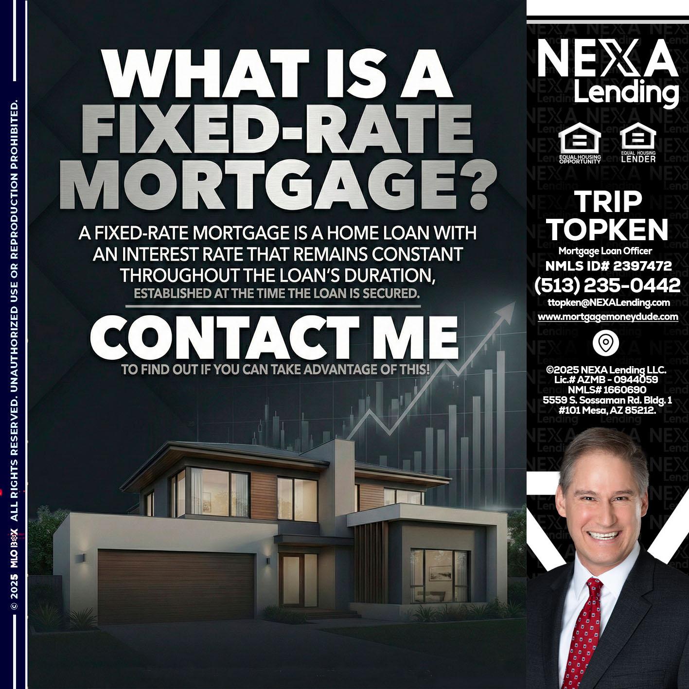 WHAT IS A - Trip Topken -Mortgage Loan Officer