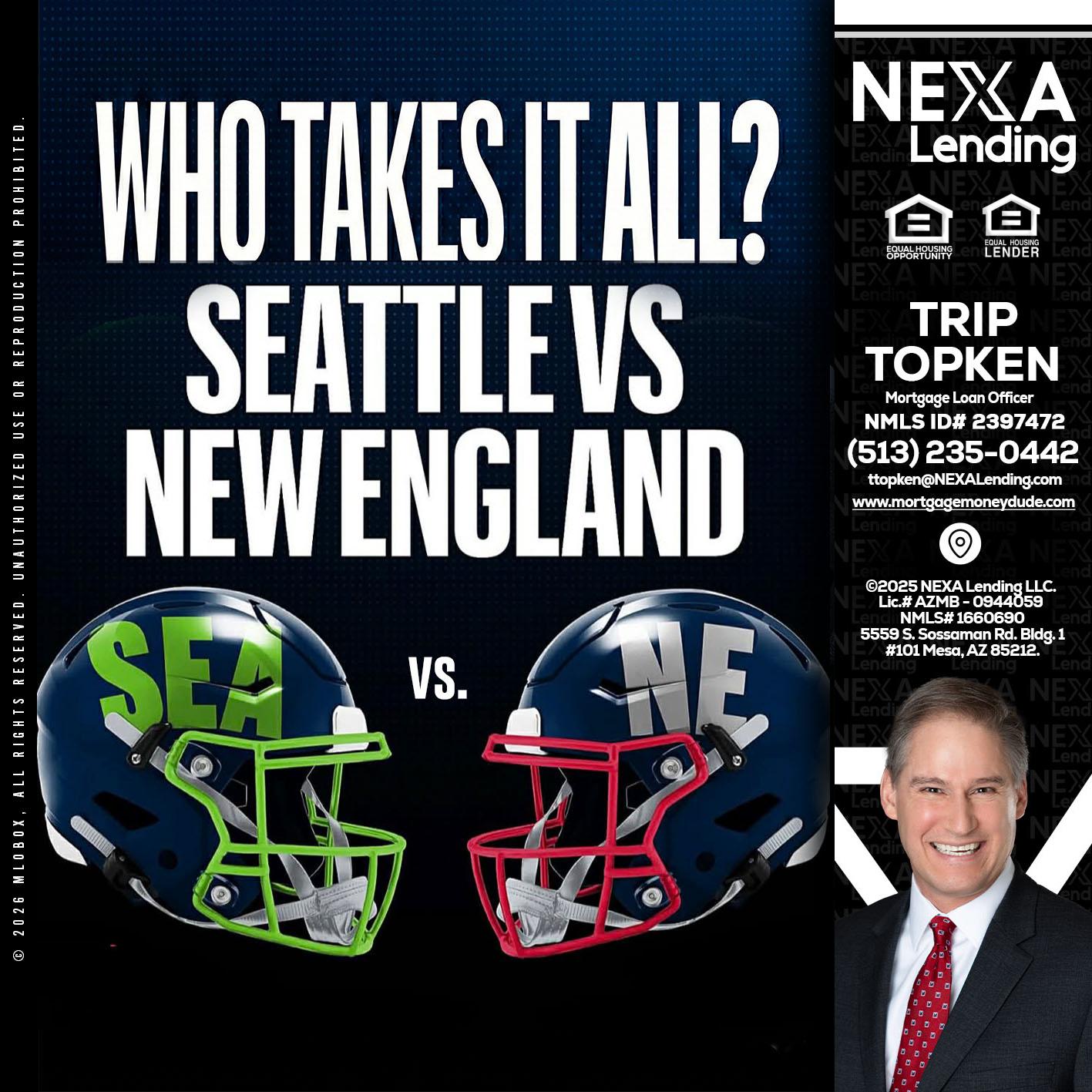 WHO TAKE IT ALL? - Trip Topken -Mortgage Loan Officer
