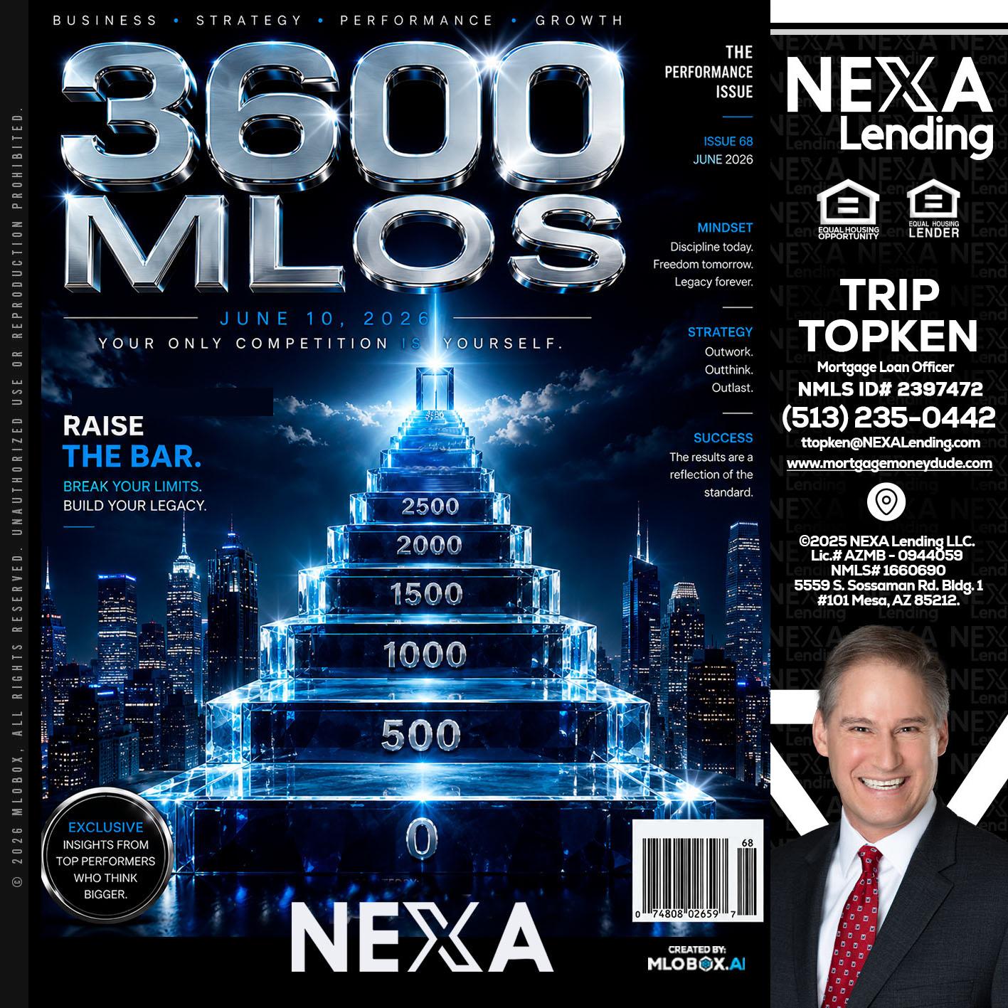 3600 MLOs - Trip Topken -Mortgage Loan Officer