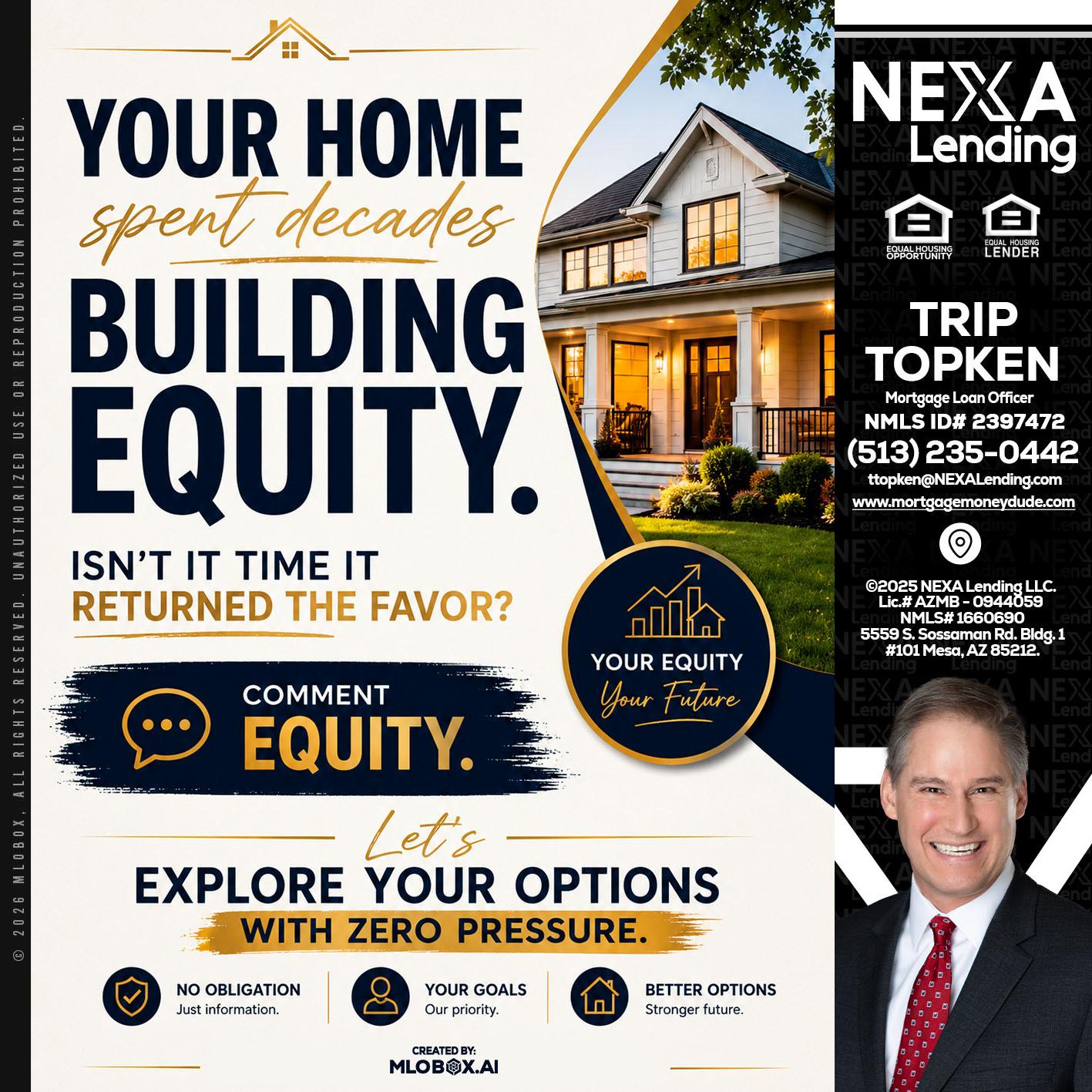 building equity - Trip Topken -Mortgage Loan Officer