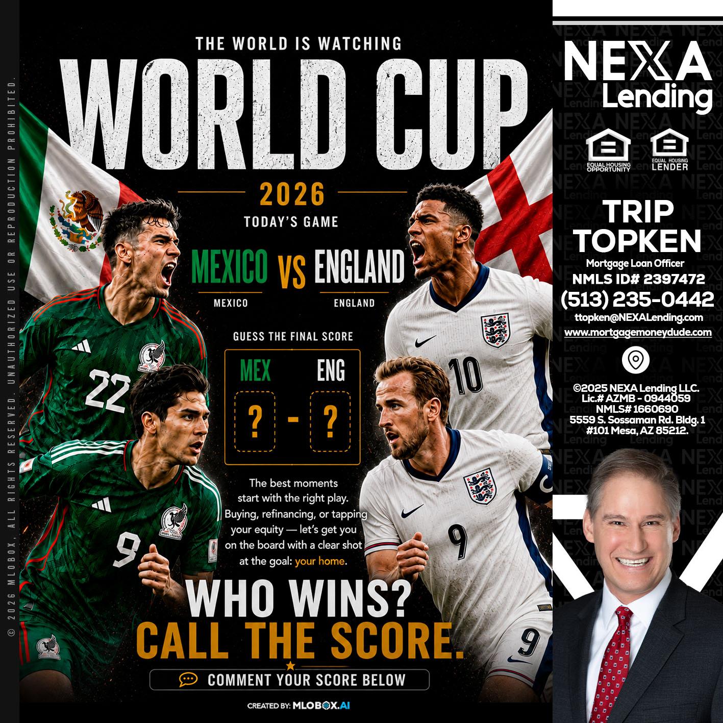 WHO'S WIN - Trip Topken -Mortgage Loan Officer